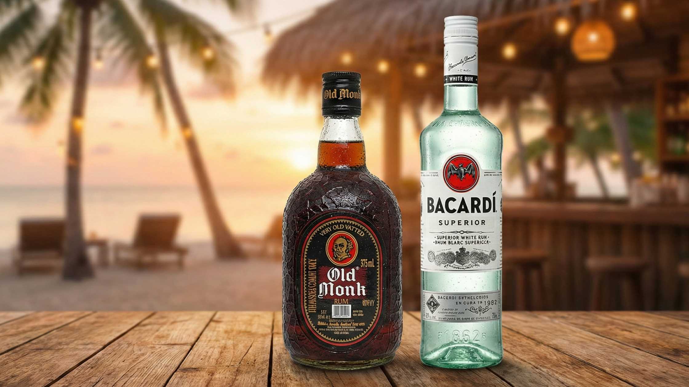 A bottle of Aperol and cocktail illustrations